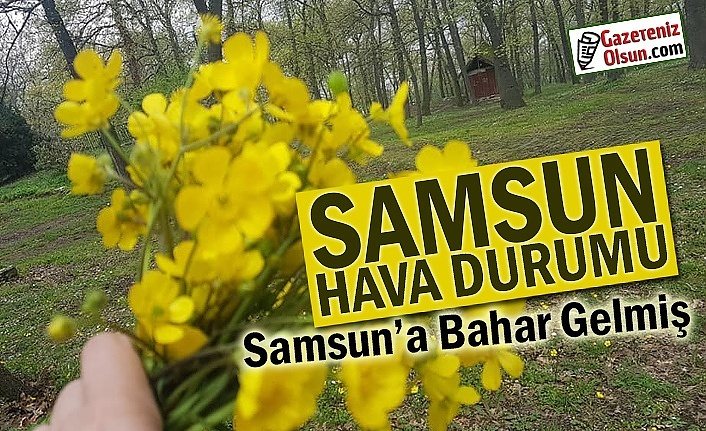 Samsun'da Bugün Bahar Havası Yaşanacak