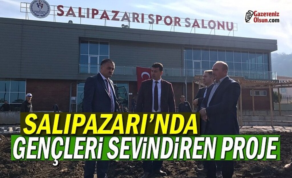 Salıpazrı'nda Gençleri Sevindiren Proje