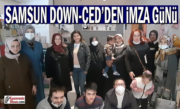 Samsun Down-Çed'den İmza Günü