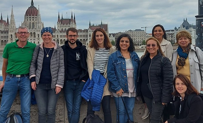 Tülay Başaran Lisesi öğretmenleri Macaristan'da