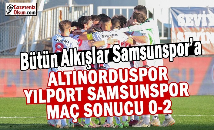 Altınorduspor- Yılport Samsunspor'a 2-0 Yenildi