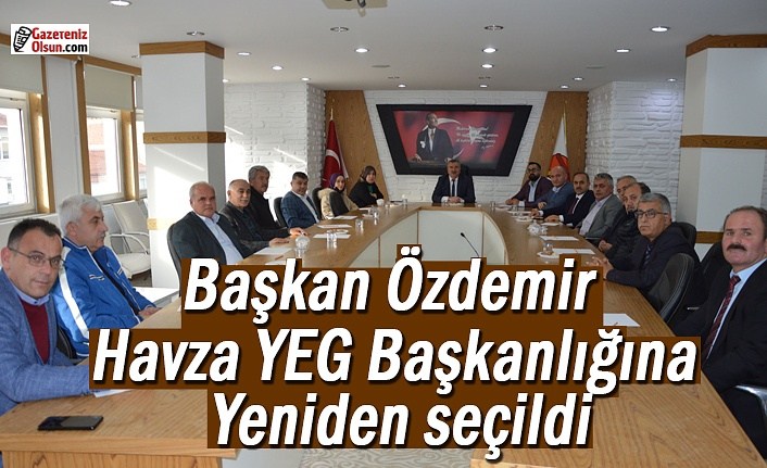 Başkan Özdemir Havza YEG Başkanlığına yeniden seçildi
