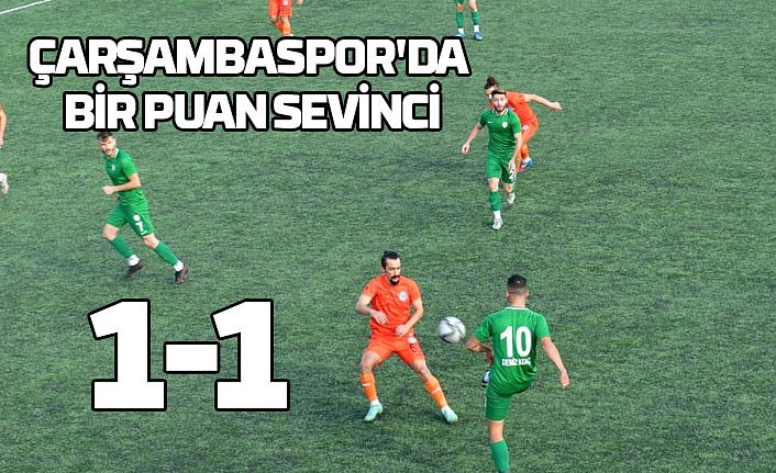 Çarşambaspor Malatya Yeşilyurt Belediyespor maç sonucu, Çarşambaspor  puan durumu