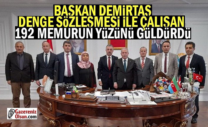 İlkadım Belediyesi Türk Yerel Hizmet Sendikası ile Sözleşme İmzaladı