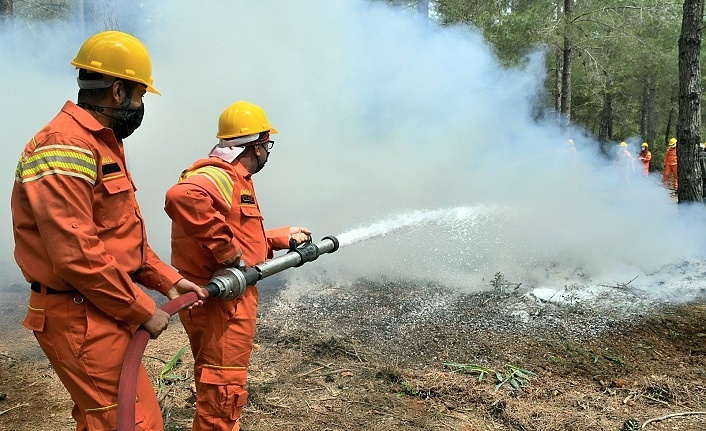 OGM'den Orman yangınlarına gönüllü mücadele