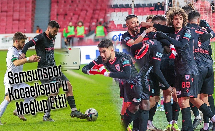 Samsunspor Kocaelispor maç sonucu, Samsunspor puan durumu
