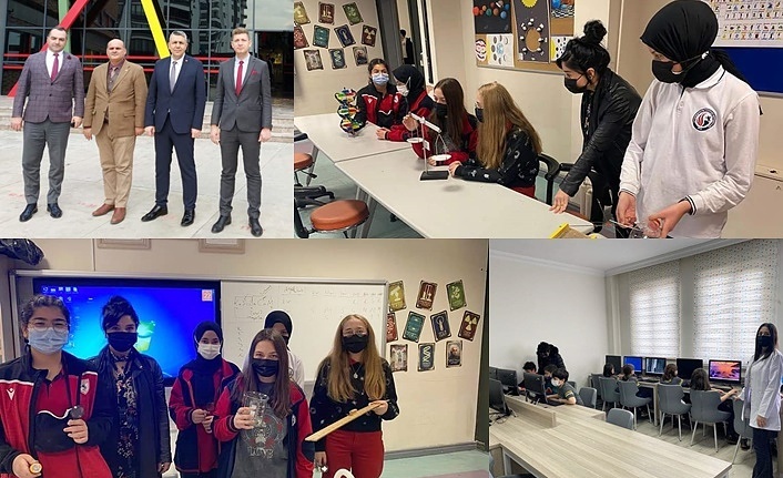 Atakum'da okullar Teknofest 2022'ye hazırlanıyor
