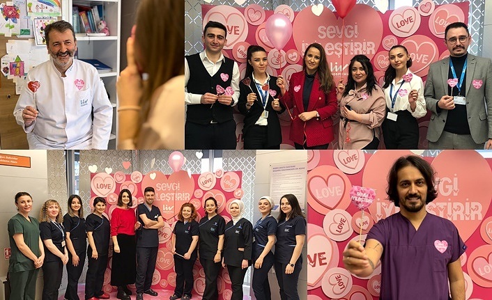 Liv Hospital Samsun'da 14 Şubat Sevgililer Günü sürprizi