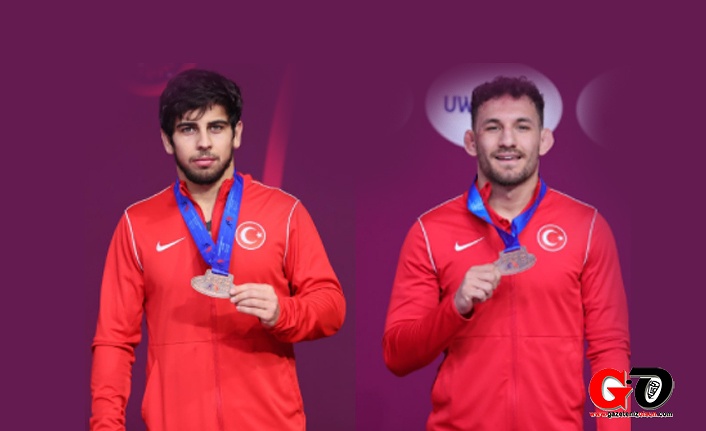 Abdulvasi Balta ve Hamza Alaca bronz madalya kazandı
