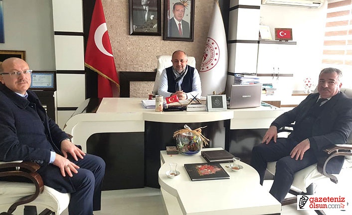 Başkan Özdemir'den İl Müdürü Kasapoğlu'na ziyaret