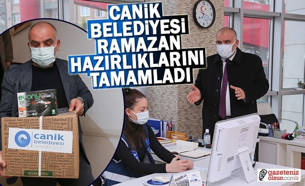 Canik Belediyesi Ramazan Hazırlıklarını Tamamladı