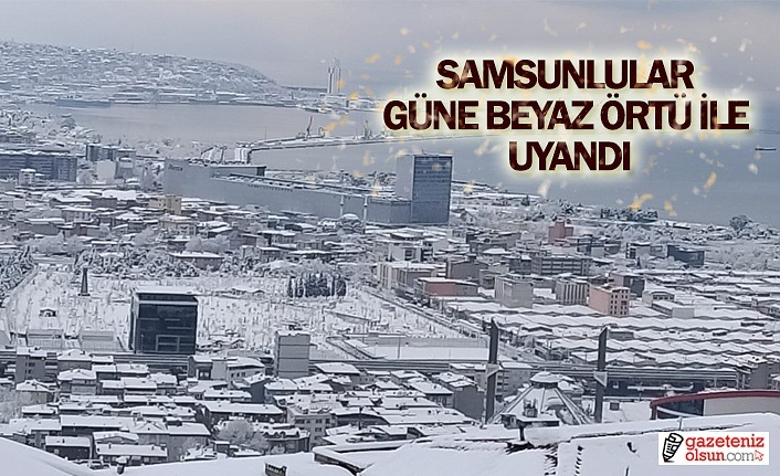 Samsun'da kar yağışı devam edecek mi? Samsun hava durumu