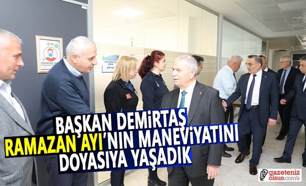 Başkan Demirtaş Çalışan Personelinin Bayramını Kutladı
