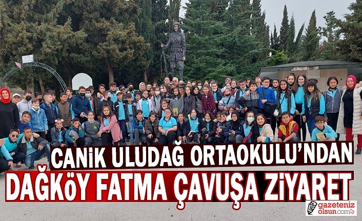Canik Uludağ Ortaokulu Dağköylü Fatma Çavuşu Kabri Başında Andı