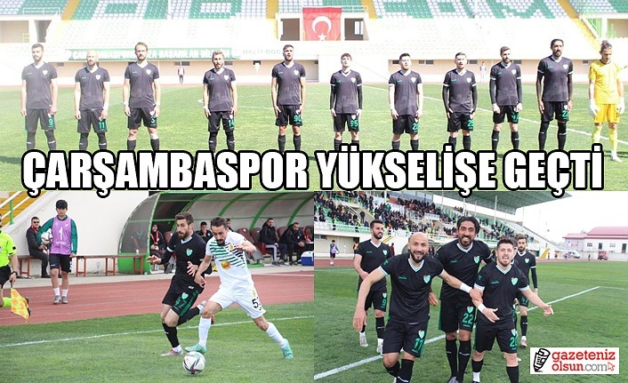 Çarşambaspor Kalecikspor maç sonucu! Çarşambaspor puan durumu