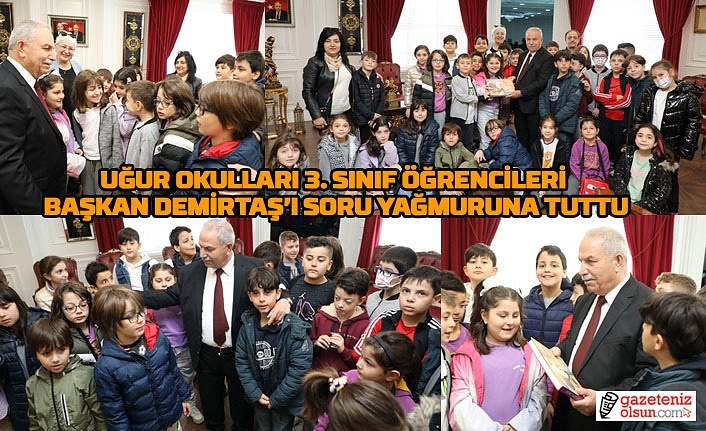 Başkan Demirtaş'tan minik öğrencilere park sözü
