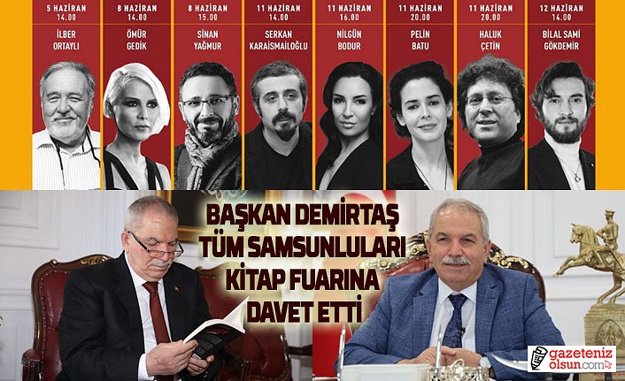 Başkan Demirtaş'tan İlkadım Belediyesi Kitap Fuarı'na davet