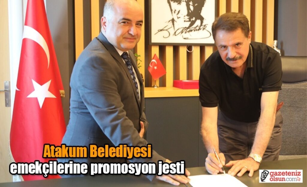 Atakum Belediyesi emekçilerine promosyon jesti