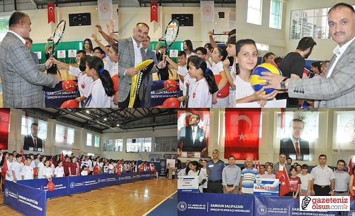 Başkan Akgül Yaz Spor Okulları'nın açılışını yaptı