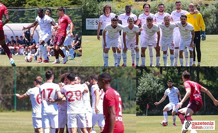Samsunspor hazırlık maçında Azerbaycan ekibini 2-0 mağlup etti