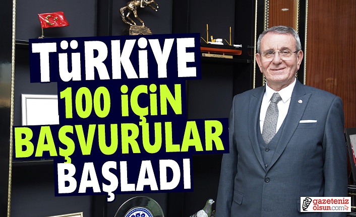 Türkiye 100 için başvurular başladı