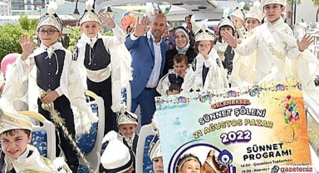 Tekkeköy'de geleneksel sünnet şöleni