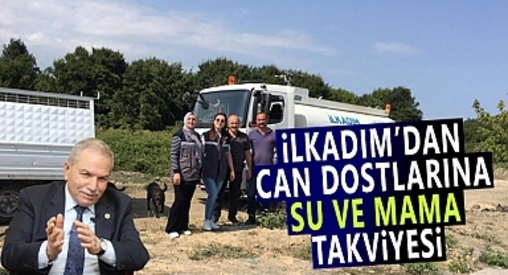İlkadım Belediyesi Can Dostları Unutmadı