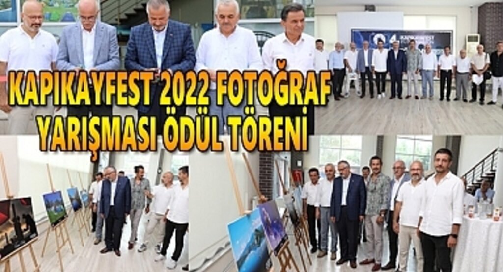 Kapıkayafest 2022 fotoğraf yarışması ödül töreni