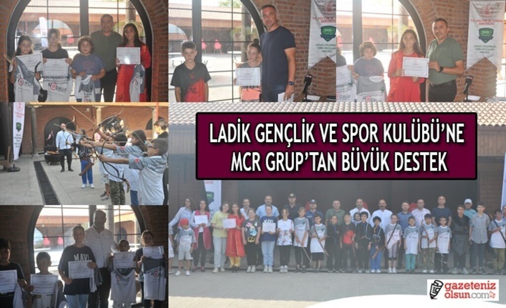 Ladik Gençlik ve Spor Kulübü'ne MCR Grup'tan büyük destek