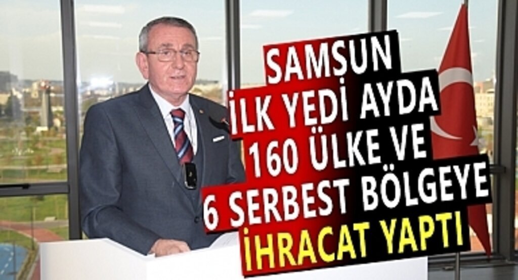 Samsun İhracatta büyük artış gösterdi