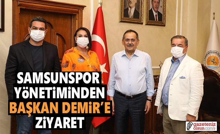Samsunspor Yönetiminden Mustafa Demir'e Ziyaret