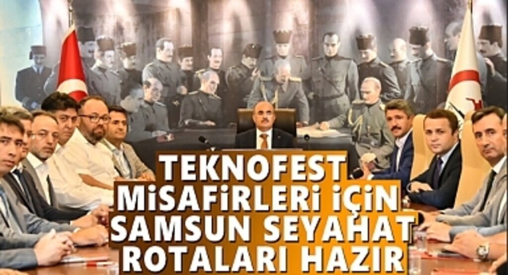 Teknofest Misafirleri için Samsun Seyehat Rotaları Hazır 