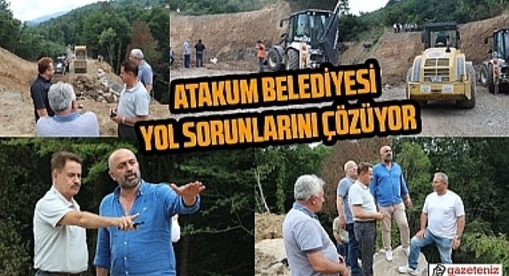 Erikli Mahallesi'nin yol sorununu Atakum Belediyesi çözüyor