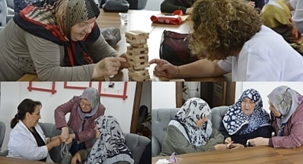 65 yaş ve üstü kadınlar bu merkezde sosyalleşiyor! Samsun Haberleri