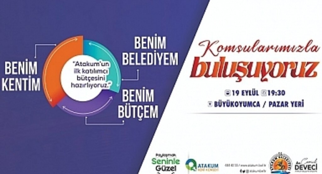 Atakum’un bütçesini Atakumlular yapacak!