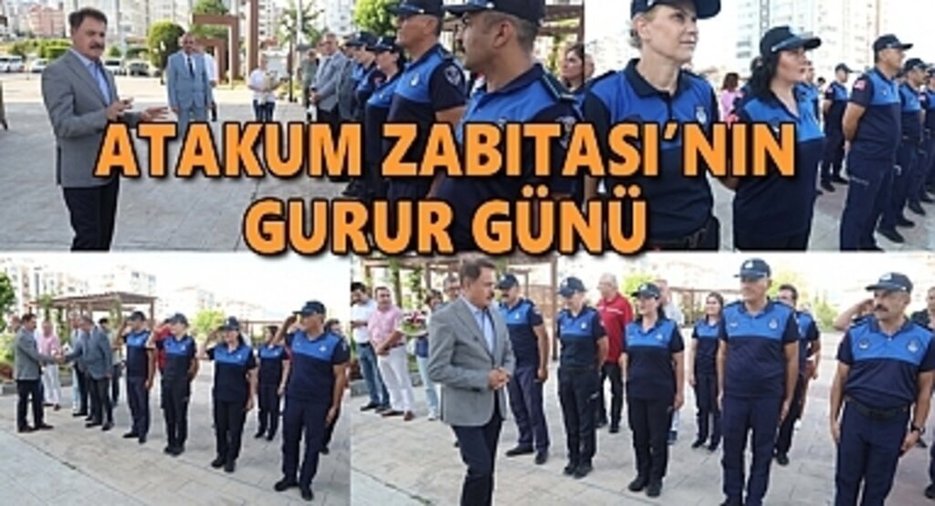 Atakum Zabıtası’nın gurur günü