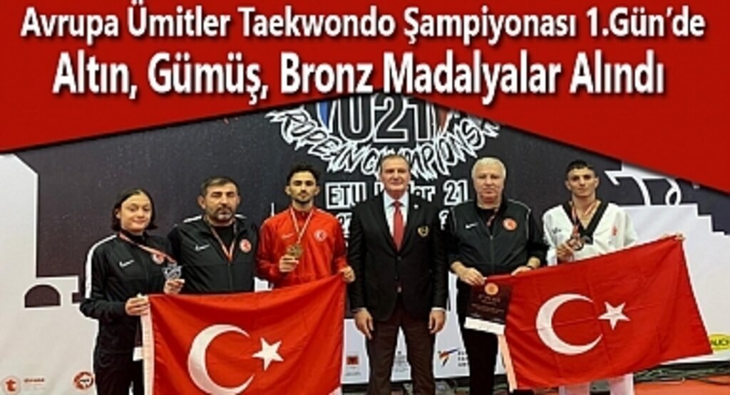 Avrupa Ümitler Taekwondo Şampiyonası 1.Günde Neler Oldu!