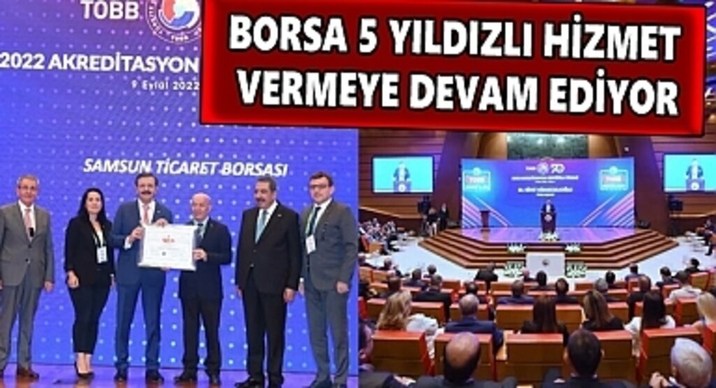 Borsa 5 yıldızlı hizmet vermeye devam ediyor