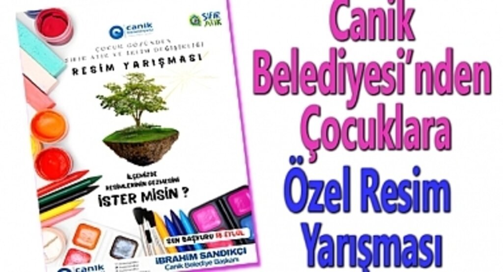 Canik Belediyesi’nden Çocuklara Özel Resim Yarışması