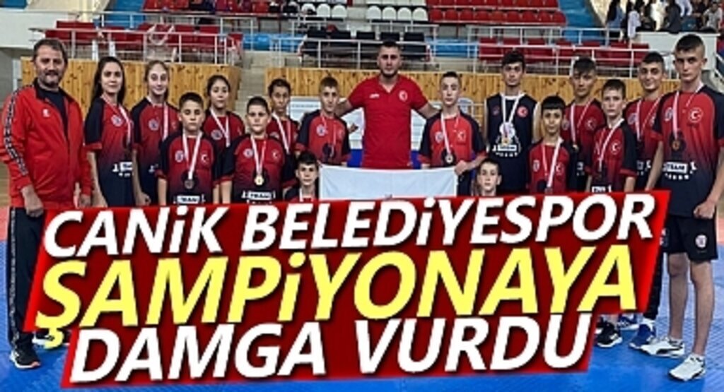 Canik Belediyespor Şampiyonaya Damga Vurdu