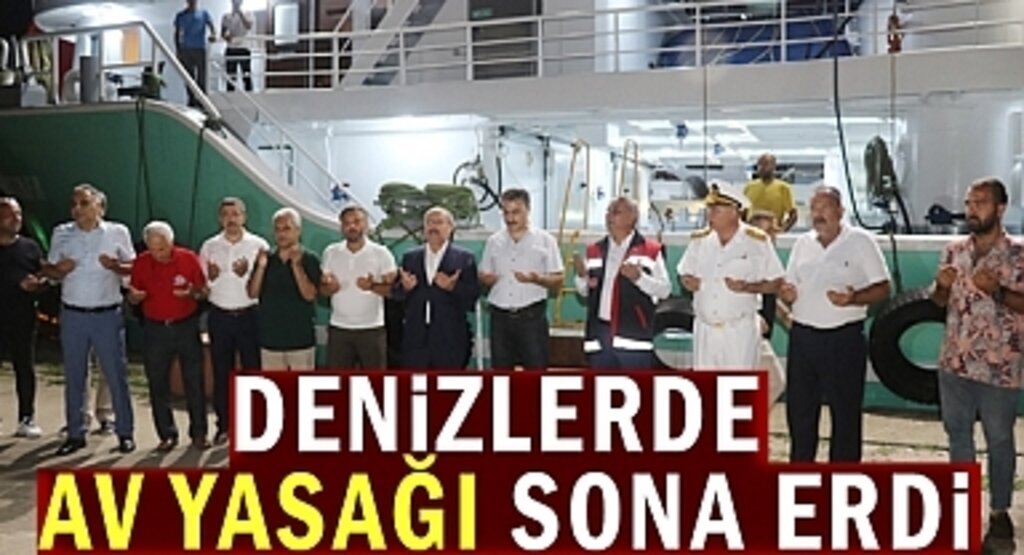 Denizlerde Av Yasağı Sona Erdi