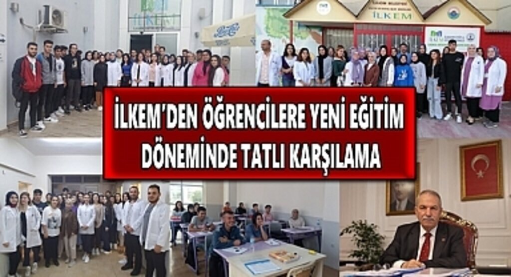 İLKEM'de yeni dönem tatlı başladı