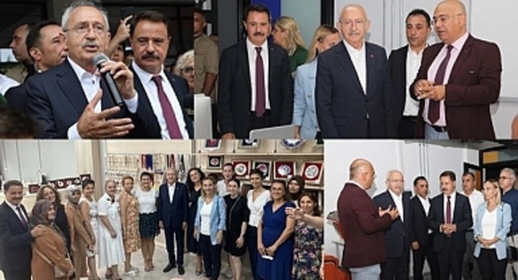 Kılıçdaroğlu Atakum Belediyesi'ni ziyaret etti