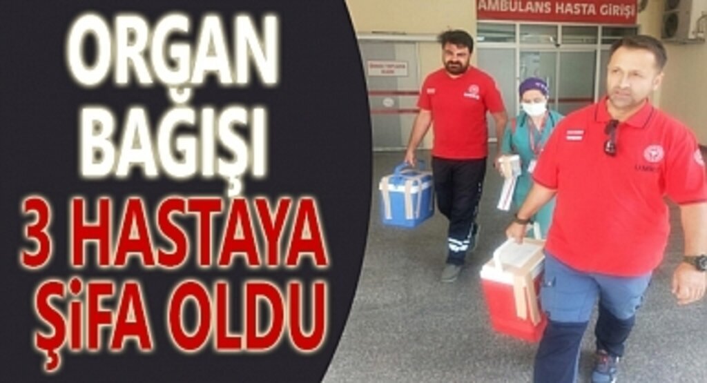 Organ Bağışı 3 Hastaya Şifa Oldu