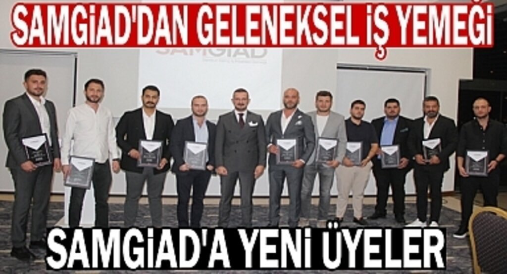 SAMGİAD'dan Geleneksel İş Yemeği
