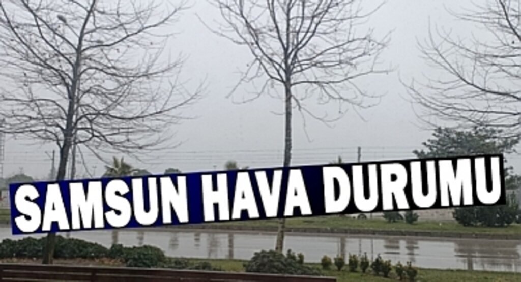 Samsun'a Fırtına Uyarısı