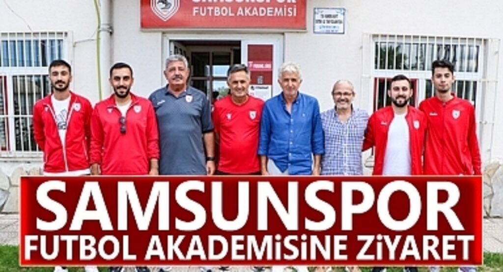 Samsunspor Futbol Akademisine Ziyaret