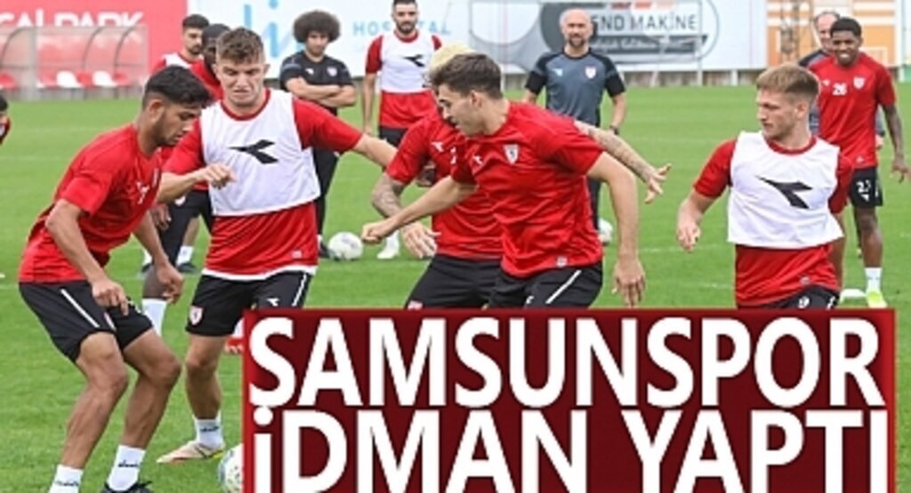 Samsunspor İdman Yaptı