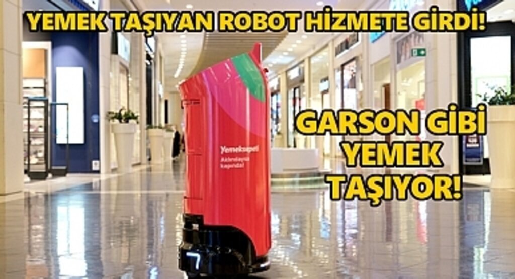 Yemek Teslimat Robotu YEBO Hizmete Başladı!