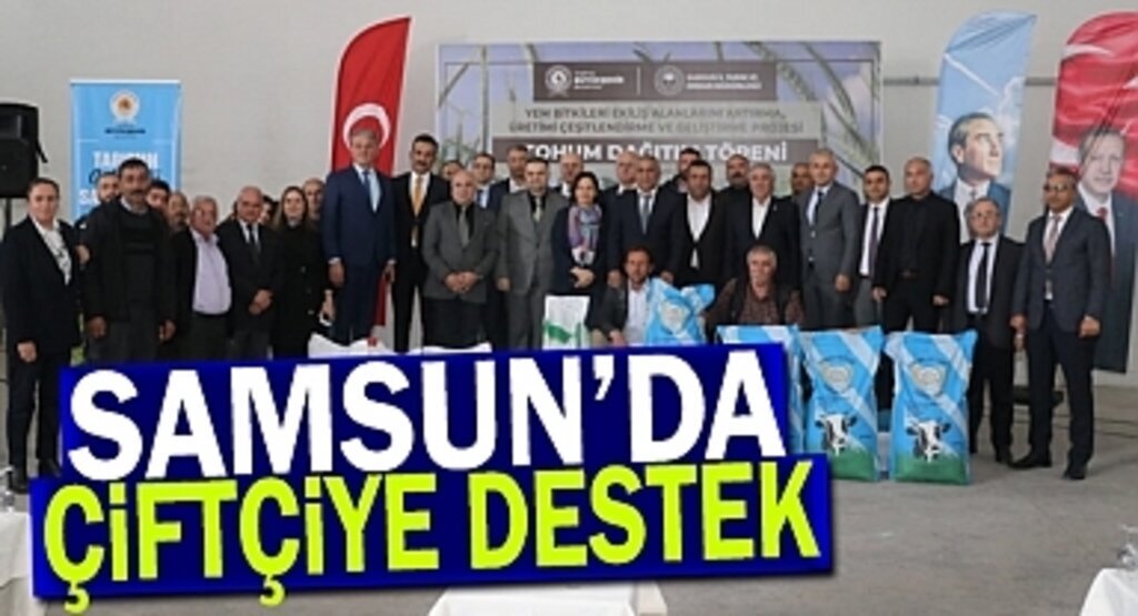 3 bin 187 çiftçiye yem bitkisi tohumu ücretsiz dağıtıldı